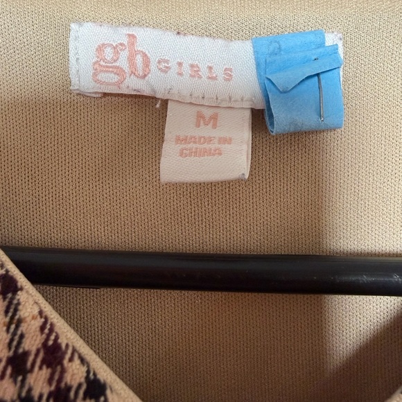 Plaid Kids Dress. Preowned. - Picture 2 of 5